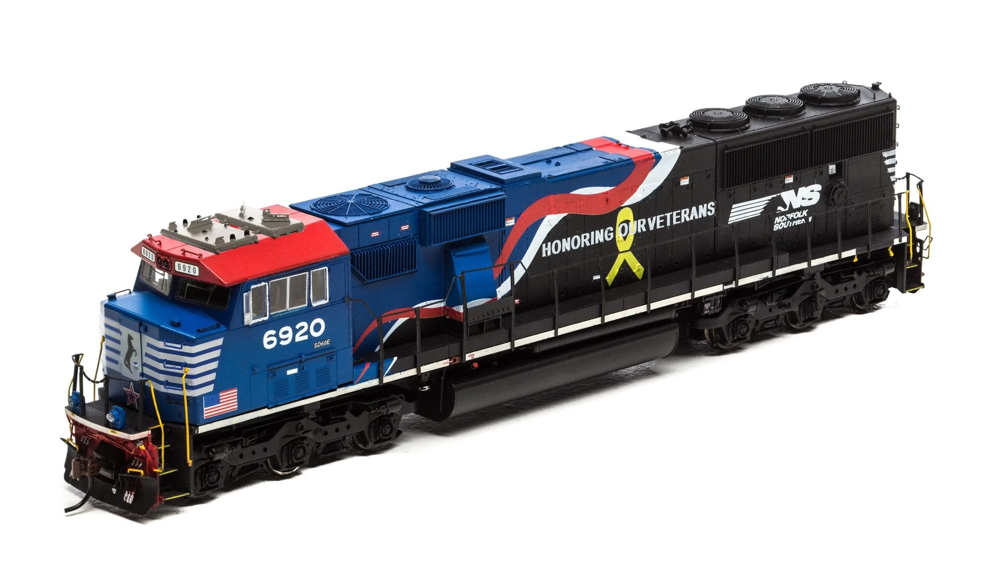 Athearn G65204 HO Scale SD60E Norfolk Southern Veterans NS 6920 3 Athearn G65204 HO Scale SD60E Norfolk Southern Veterans NS 6920