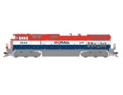 Athearn Genesis 2.0 G31505 HO Scale Dash 9-44CWL BC RAIL BCOL 4643