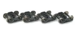 Athearn Genesis 4598 HO Scale ASF 70-Ton Roller Bearing Truck, .088" Tread (2-Pair)