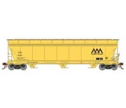 Athearn Genesis G15430 HO Scale ACF 4600 3 Bay Covered Hopper VTR 6008