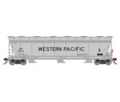 Athearn Genesis G15440 HO Scale ACF 4600 3 Bay Covered Hopper Western Pacific WP11974