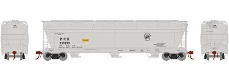 Athearn Genesis G15808 HO Scale ACF 4600 3 Bay Covered Hopper Pennsylvania Railroad PRR 259959 4 Athearn Genesis G15808 HO Scale ACF 4600 3 Bay Covered Hopper Pennsylvania Railroad PRR 259959 - Image 2