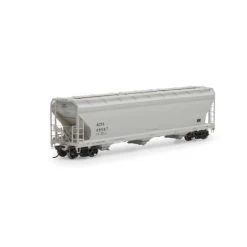 Athearn Genesis G15843 HO Scale ACF 4600 3 Bay Covered Hopper ACFX 49597