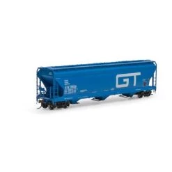 Athearn Genesis G15845 HO Scale ACF 4600 3 Bay Covered Hopper Grand Trunk Western GTW 138129