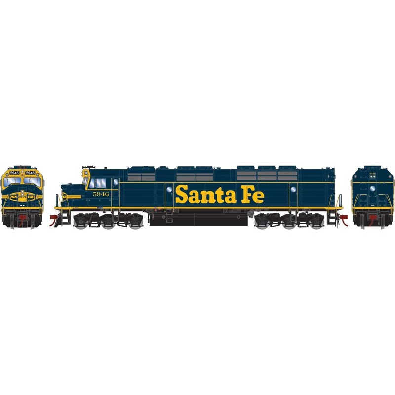Athearn Genesis G18276 HO Scale EMD FP45 Santa Fe ATSF 5946 DC 4 Athearn Genesis G18276 HO Scale EMD FP45 Santa Fe ATSF 5946 DC - Image 2