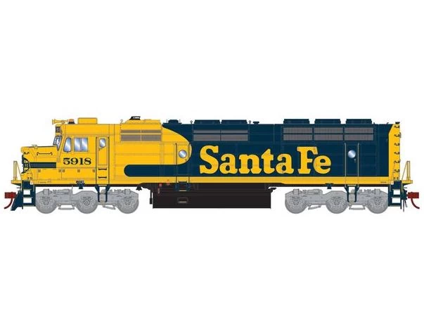 Athearn Genesis G18368 HO Scale EMD F45 Santa Fe ATSF 5918 DCC & Sound 3 Athearn Genesis G18368 HO Scale EMD F45 Santa Fe ATSF 5918 DCC & Sound