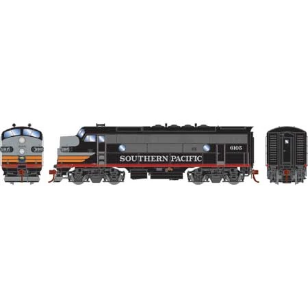 Athearn Genesis G19576 HO Scale F3A Southern Pacific SP 6105 4 Athearn Genesis G19576 HO Scale F3A Southern Pacific SP 6105 - Image 2