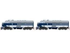 Athearn Genesis G19591 HO Scale F7A/F7A Wabash WAB 1169-A/1189