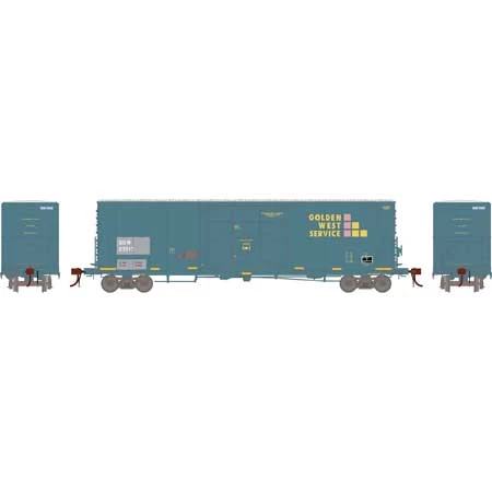 Athearn Genesis G26845 HO Scale 50' PC&F Boxcar "Primed For Grime"Ex Golden West SSW 23917 4 Athearn Genesis G26845 HO Scale 50' PC&F Boxcar "Primed For Grime"Ex Golden West SSW 23917 - Image 2