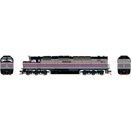 Athearn Genesis G64220 HO Scale EMD SDP40F Diesel Amtrak 611 DCC Sound 4 Athearn Genesis G64220 HO Scale EMD SDP40F Diesel Amtrak 611 DCC Sound - Image 2