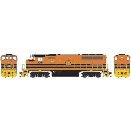 Athearn Genesis G64841 HO Scale GP40-2L Quebec-Gatineau Railway QGRY 3014 4 Athearn Genesis G64841 HO Scale GP40-2L Quebec-Gatineau Railway QGRY 3014 - Image 2