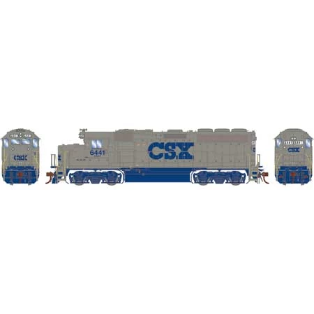 Athearn Genesis G64930 HO Scale GP40-2 "Stealth Gray" CSXT 6441 DCC & Sound 4 Athearn Genesis G64930 HO Scale GP40-2 "Stealth Gray" CSXT 6441 DCC & Sound - Image 2