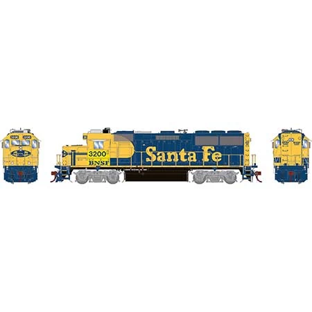 Athearn Genesis G65828 HO Scale EMD GP50 Ex Santa Fe BNSF 3200 4 Athearn Genesis G65828 HO Scale EMD GP50 Ex Santa Fe BNSF 3200 - Image 2