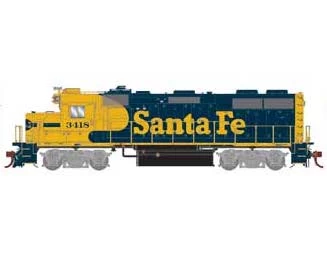 Athearn Genesis G66354 HO EMD GP39-2u Santa Fe ATSF 3418 DCC & Sound 3 Athearn Genesis G66354 HO EMD GP39-2u Santa Fe ATSF 3418 DCC & Sound