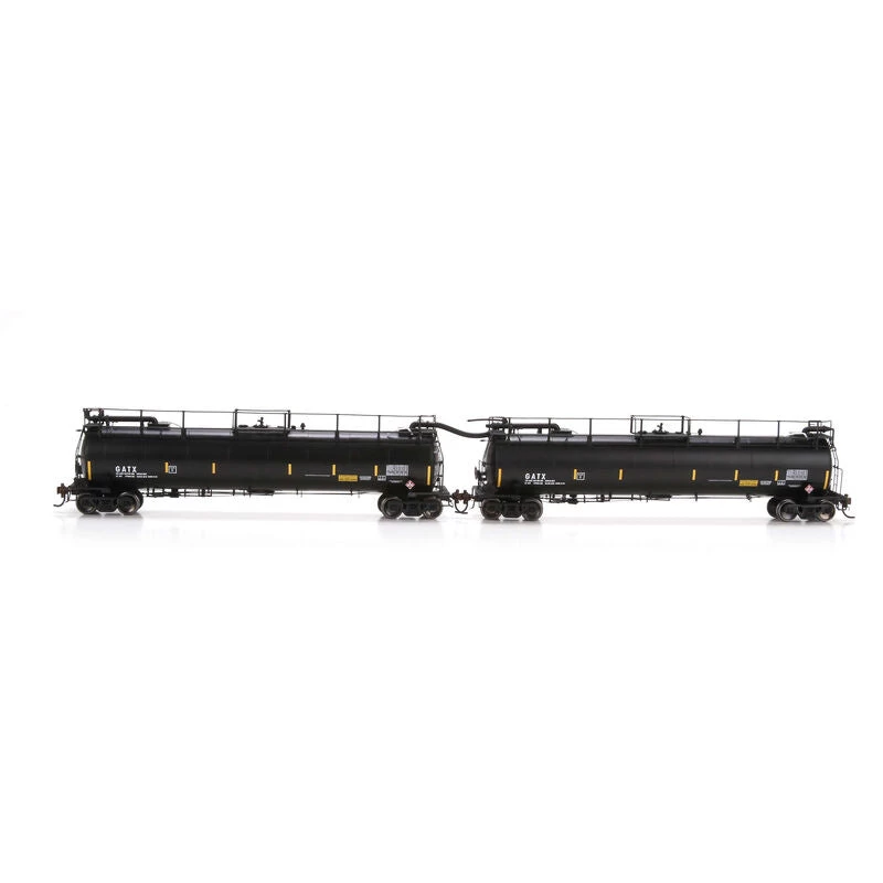Athearn Genesis G67850 HO Scale Tank Train A/B SetGATX No # 5 Athearn Genesis G67850 HO Scale Tank Train A/B SetGATX No # - Image 3