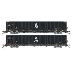 Athearn Genesis G78604 HO Scale NSC 6000 Gondola With Load AIMX 2 Pack #1