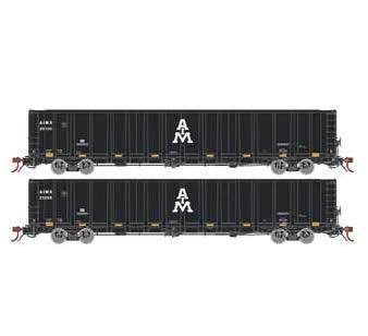 Athearn Genesis G78604 HO Scale NSC 6000 Gondola With Load AIMX 2 Pack #1 3 Athearn Genesis G78604 HO Scale NSC 6000 Gondola With Load AIMX 2 Pack #1