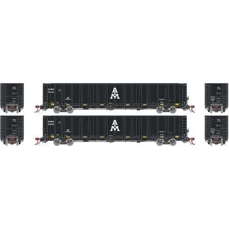 Athearn Genesis G78604 HO Scale NSC 6000 Gondola With Load AIMX 2 Pack #1 4 Athearn Genesis G78604 HO Scale NSC 6000 Gondola With Load AIMX 2 Pack #1 - Image 2