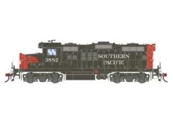 Athearn Genesis G82727 HO Scale EMD GP9 Southern Pacific SP Phase III 3882 DC