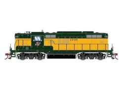 Athearn Genesis G82728 HO Scale EMD GP9 Chicago NorthWestern CNW 1737 DC