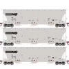 Athearn Genesis G89964 HO Scale Trinity 3 Bay Covered Hopper Norfolk Southern NS 3 Pack #2