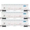 Athearn Genesis G89988 HO Scale Trinity 3 Bay Covered Hopper GATX/GACX 3 Pack 2 Athearn Genesis G89988 HO Scale Trinity 3 Bay Covered Hopper GATX/GACX 3 Pack -Explore Athearn's Exquisite Train Models At athearnoutlet.com! athearn genesis g89988 ho scale trinity 3 bay covered hopper gatx gacx 3 pack 2