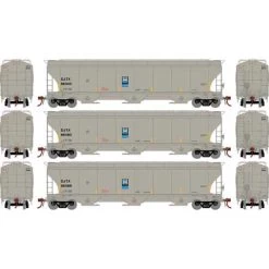 Athearn Genesis G90002 HO Scale Trinity 3 Bay Covered Hopper DJJX 3 Pack -Explore Athearn's Exquisite Train Models At athearnoutlet.com! athearn genesis g90002 ho scale trinity 3 bay covered hopper djjx 3 pack2 1