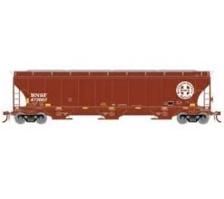 Athearn Genesis G90003 HO Scale Trinity 3 Bay Covered Hopper BNSF "Circle/Cross" 472007