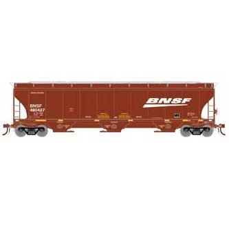 Athearn Genesis G90008 HO Scale Trinity 3 Bay Covered Hopper BNSF "Wedge/Swoosh" 480427 3 Athearn Genesis G90008 HO Scale Trinity 3 Bay Covered Hopper BNSF "Wedge/Swoosh" 480427