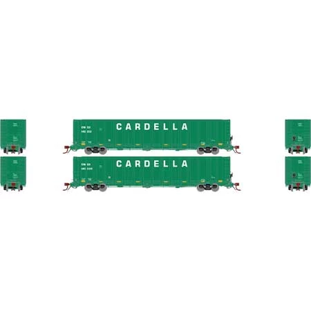 Athearn Genesis GN12576 N Scale NSC 6400 Gondola Cardella CWSX 2 Pack 4 Athearn Genesis GN12576 N Scale NSC 6400 Gondola Cardella CWSX 2 Pack - Image 2