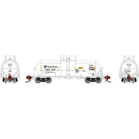 Athearn Genesis GN15310 N Scale 13,000 Gallon Acid Tank Car Grupo Mexico MDCX 1238 4 Athearn Genesis GN15310 N Scale 13,000 Gallon Acid Tank Car Grupo Mexico MDCX 1238 - Image 2