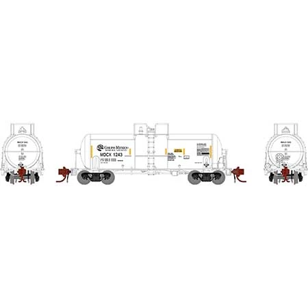 Athearn Genesis GN15311 N Scale 13,000 Gallon Acid Tank Car Grupo Mexico MDCX 1243 4 Athearn Genesis GN15311 N Scale 13,000 Gallon Acid Tank Car Grupo Mexico MDCX 1243 - Image 2