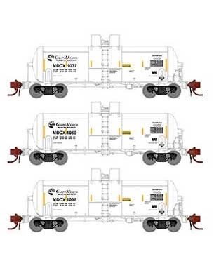 Athearn Genesis GN15312 N Scale 13,000 Gallon Acid Tank Car Grupo Mexico MDCX 3 Pack 3 Athearn Genesis GN15312 N Scale 13,000 Gallon Acid Tank Car Grupo Mexico MDCX 3 Pack