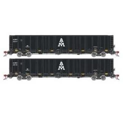 Athearn Genesis GN6721 N Scale NSC 6000 Gondola With Load AIMX 2 Pack #2