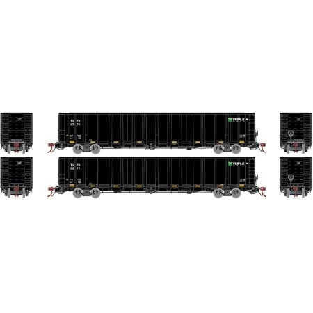 Athearn Genesis GN6729 N Scale NSC 6000 Gondola With Load TLPX 2 Pack #2 4 Athearn Genesis GN6729 N Scale NSC 6000 Gondola With Load TLPX 2 Pack #2 - Image 2