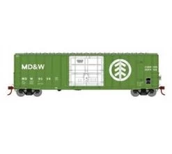 Athearn HO Scale 18680 50' FMC 5327 Boxcar Minnesota Dakota & Western MDW 8056