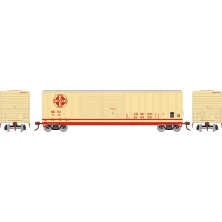 Athearn HO Scale 98513 50' FMC Offset Double Door Boxcar Sierra RR SERA 5033 4 Athearn HO Scale 98513 50' FMC Offset Double Door Boxcar Sierra RR SERA 5033 - Image 2