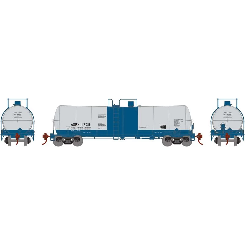 Athearn RTR 16394 HO Scale 16k Clay Slurry Tank Car Amstar ASRX 1708 4 Athearn RTR 16394 HO Scale 16k Clay Slurry Tank Car Amstar ASRX 1708 - Image 2