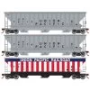 Athearn RTR 22263 HO Scale PS 4740 Covered Hopper Union Pacific UP 3-Pack