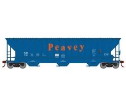 Athearn RTR 22273 HO Scale PS 4740 Covered Hopper Peavey TLDX 7121