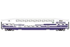 Athearn RTR 28584 N Scale Bombardier Coach Car Metrolink As Delivered SCAX 190