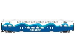 Athearn RTR 28589 N Scale Bombardier Control Car Sounder SDRX 104