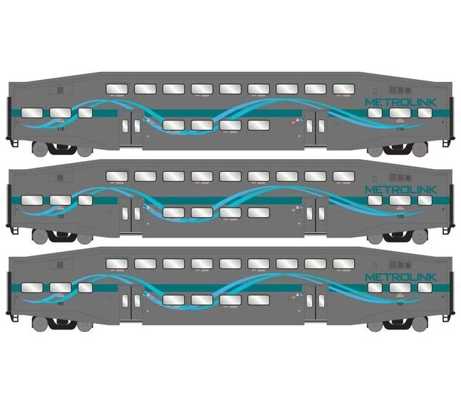 Athearn RTR 29701 HO Scale Bombardier Coach Metrolink Refurbished SCAX 3 Pack 3 Athearn RTR 29701 HO Scale Bombardier Coach Metrolink Refurbished SCAX 3 Pack