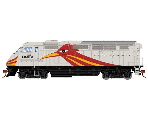 Athearn RTR 64854 HO Scale EMD F59PHI Diesel New Mexico Railrunner NMRX 106 DC 3 Athearn RTR 64854 HO Scale EMD F59PHI Diesel New Mexico Railrunner NMRX 106 DC