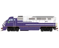 Athearn RTR 64959 HO Scale EMD F59PHI Diesel Metrolink SCAX 874 DCC & Sound