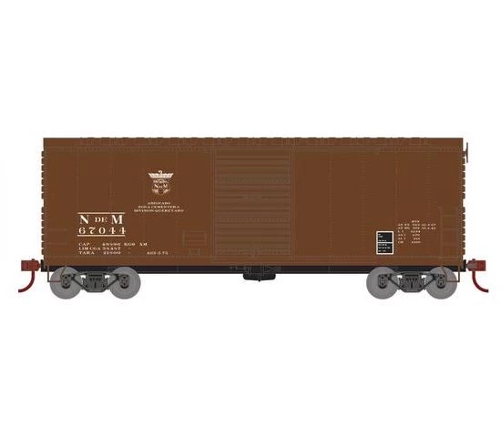 Athearn RTR 67979 HO Scale 40' Modernized Boxcar Nacionales De Mexico NdeM 67044 3 Athearn RTR 67979 HO Scale 40' Modernized Boxcar Nacionales De Mexico NdeM 67044