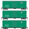 Athearn RTR 69438 HO Scale 40' Modernized Boxcar New York Central NYC 3 Pack 2 Athearn RTR 69438 HO Scale 40' Modernized Boxcar New York Central NYC 3 Pack -Explore Athearn's Exquisite Train Models At athearnoutlet.com! athearn rtr 69438 ho scale 40 modernized boxcar new york central nyc 3 pack