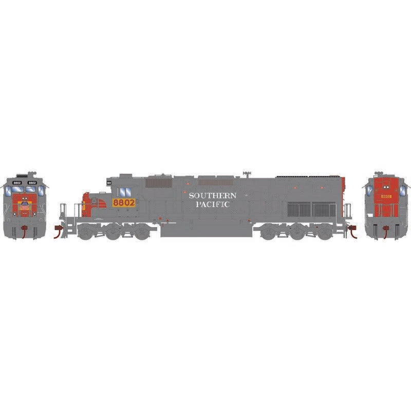 Athearn RTR 71845 HO Scale EMD SD40T-2 Ex-SP Union Pacific 8802 DCC & Sound 4 Athearn RTR 71845 HO Scale EMD SD40T-2 Ex-SP Union Pacific 8802 DCC & Sound - Image 2