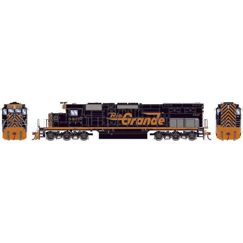 Athearn RTR 71853 HO Scale EMD SD40T-2 Rio Grande D&RGW 5407 DCC & Sound 4 Athearn RTR 71853 HO Scale EMD SD40T-2 Rio Grande D&RGW 5407 DCC & Sound - Image 2