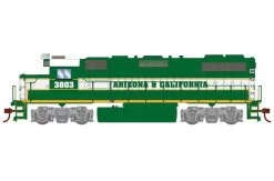 Athearn RTR 72211 HO Scale EMD GP38-2 Arizona & California AZRC 3803 Sound-Ready W/ Speaker